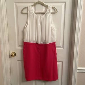 LOFT sleeveless duo dress